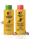 KT Professional Clarifying Shampoo & FIBER BTX MAXX Combo
