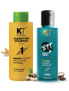 KT Professional  Clarifying Shampoo & BTT 03 Tanino Brazilian Tannin Therapy  Combo