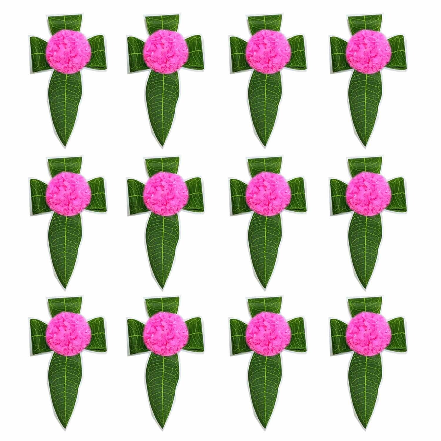 Stylish Mango Leaves and Flowers Decoration at Home Beautifully Crafted Artificial Flower