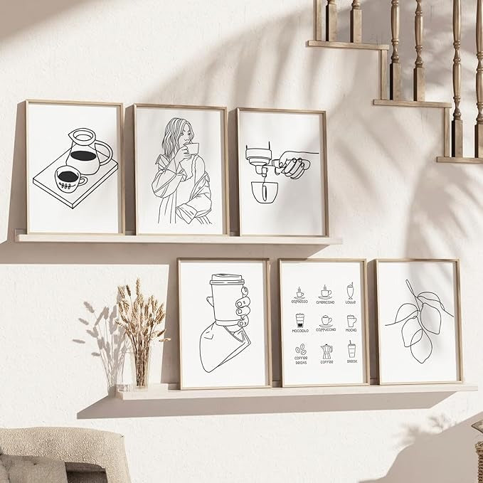 Kotart Restaurant Theme Digital Painting for Kitchen Restaurant Cafe Wall Decoration G