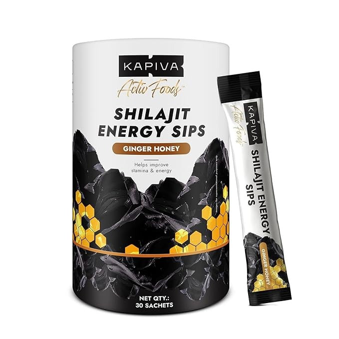 Kapiva Shilajit Energy Sips 250mg - 30 30 Sachets