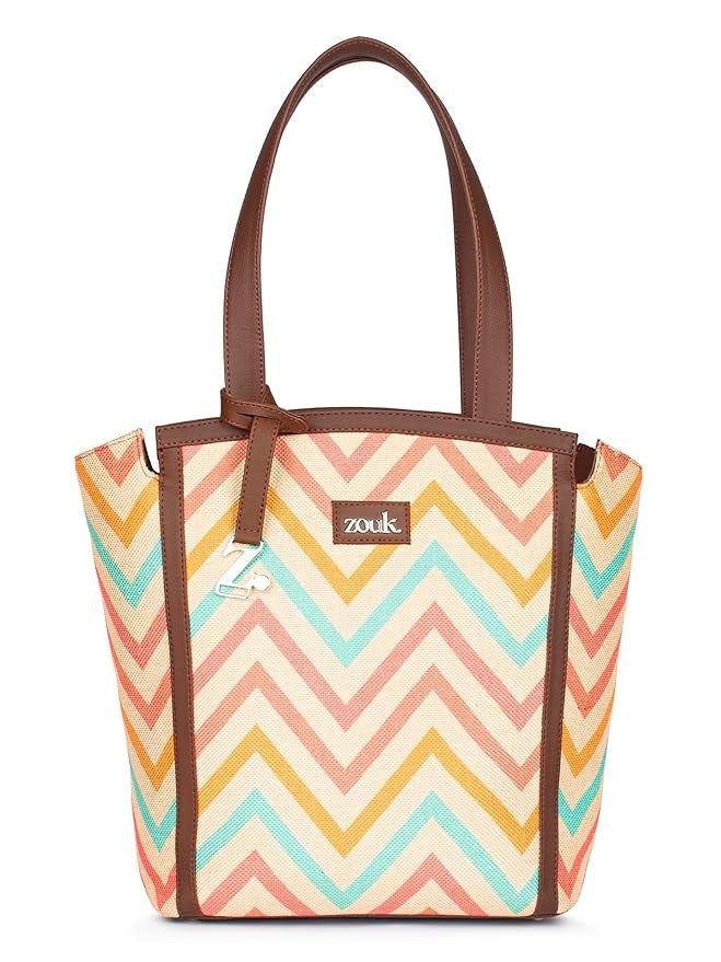 Zouk Adira Tote Jute Handbag for Women