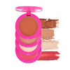 Swiss Beauty Craze Baesic 4-in-1 Multi-Face Palette Shade Delulu - 6 gms