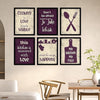 Kotart Restaurant Quotes Framed Posters for Kitchen Wall Decoration Kitchen 8