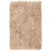 Saral Home Cotton Shaggy Anti-Skid Rectangular Solid Bath Mat