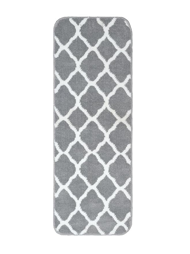 Saral Home Tangier Soft Microfiber Durable & Washable Multipurpose Bedside Runner