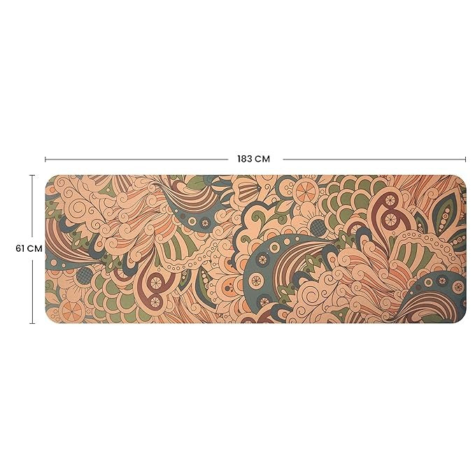 Kimy Home Premium Non Toxic Cork Yoga Mat
