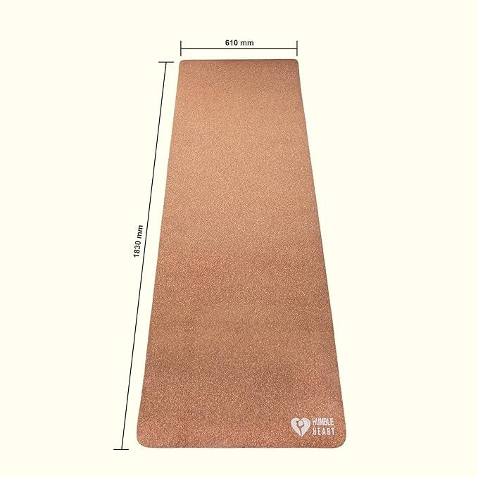 Humble Heart Antimicrobial Ultimate advance Cork Yoga Mat