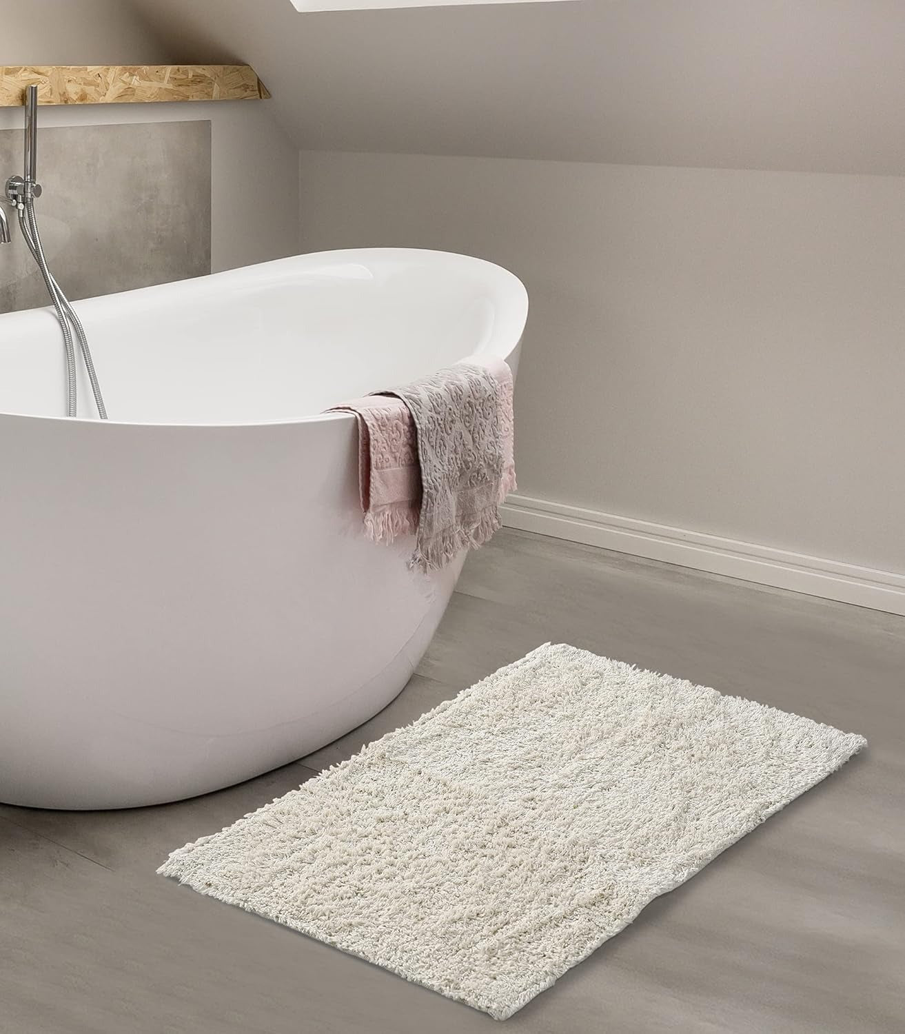 Sashaa World Super Absorbent Non Slip Bathmat For Living Room & Bathroom & Kitchen