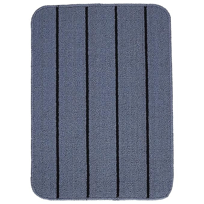 Saral Home Striped Soft PP Yarn Doormat Anti Skid Backing