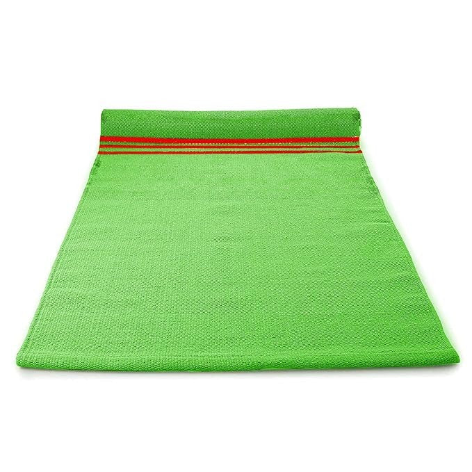 Strauss Cotton Yoga Mat For Women & Men Exercise Mat For Home Workout