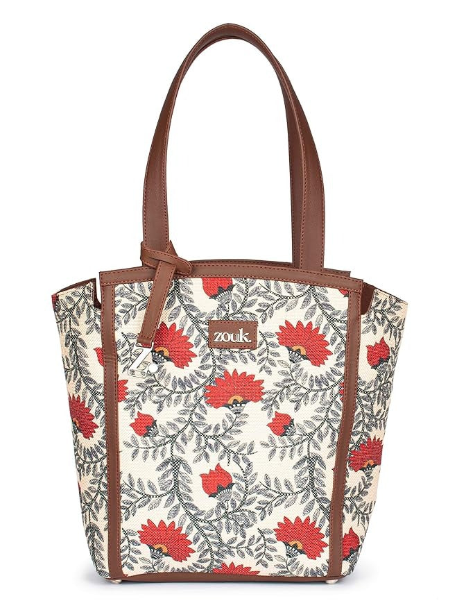 Zouk Adira Tote Jute Handbag for Women