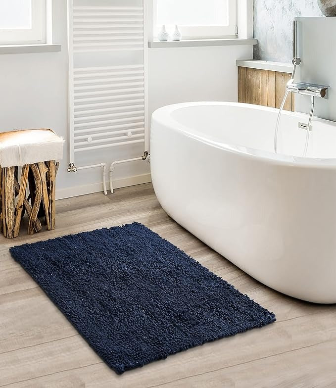 Sashaa World Super Absorbent Non Slip Bathmat For Living Room & Bathroom & Kitchen
