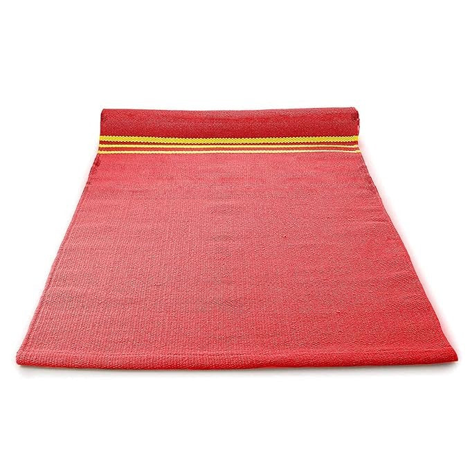 Strauss Cotton Yoga Mat For Women & Men Exercise Mat For Home Workout