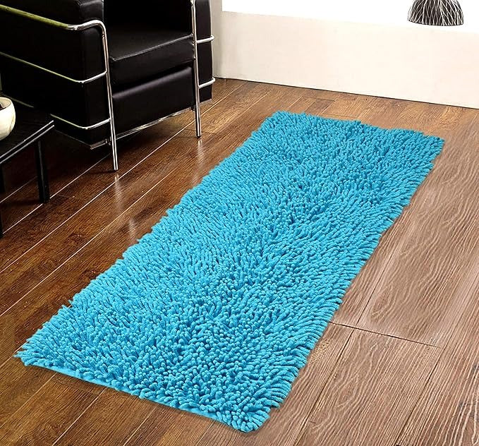 Saral Home Shaggy Soft Cotton Durable & Washable Multipurpose Runner