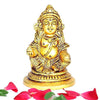 Kubera Statue Small Brass