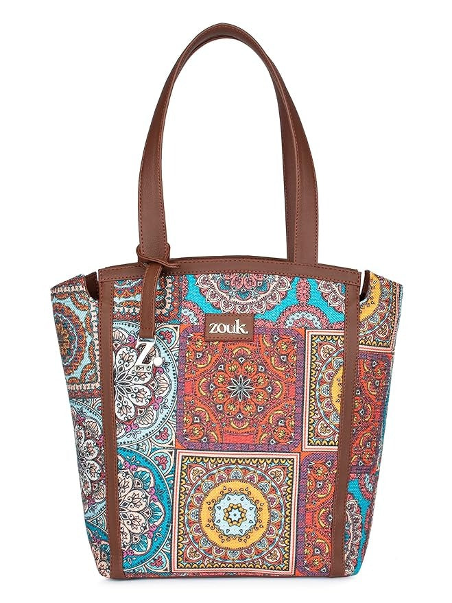 Zouk Adira Tote Jute Handbag for Women