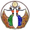 CraftOwl Emboss Metal Round Ship Wall Hanging Handcrafted Showpiece Art Sculpture Design-4