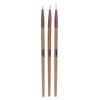 Bronson Professional Nail Art Zero Point Gel Liner Brush Set Pack of 3