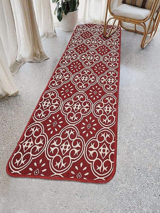 Saral Home Ornamental Soft Cotton Durable & Washable Multipurpose Runner