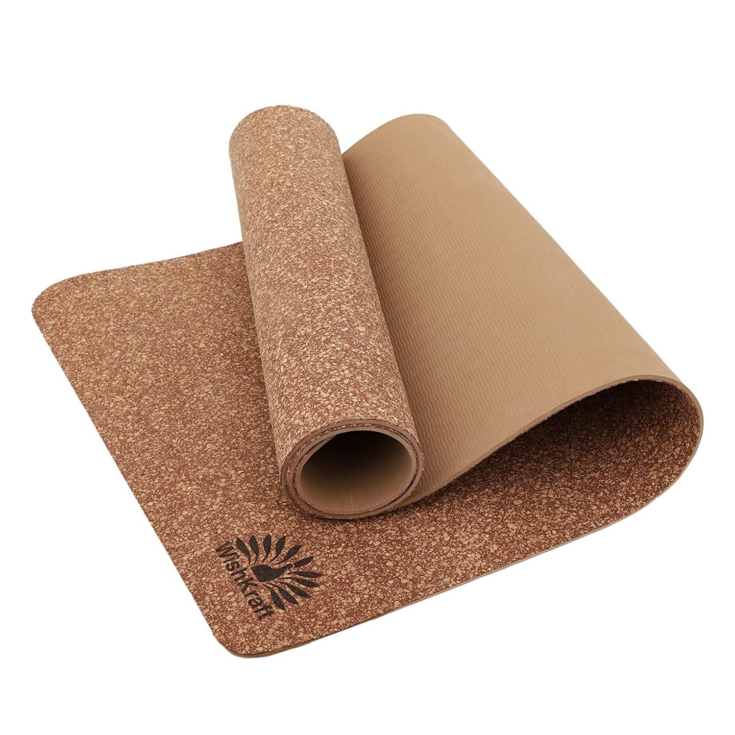 WishKraft Cork Yoga Mat (5 MM Thick)
