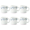Borosil Larah Opalware Helena Mug 6 Pcs (100ml x 6)