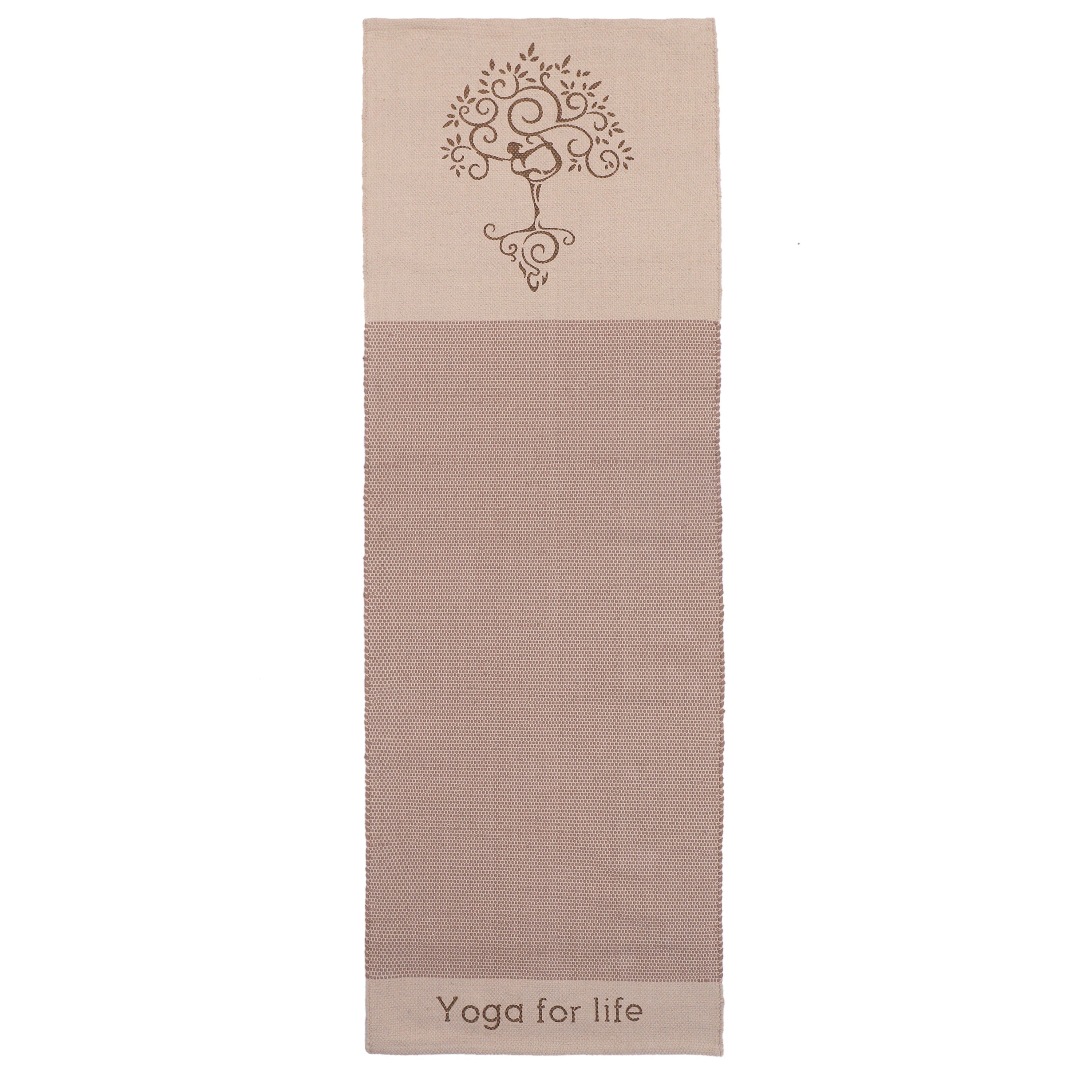 Arka Premium Yoga For Life Cotton Yoga Mat