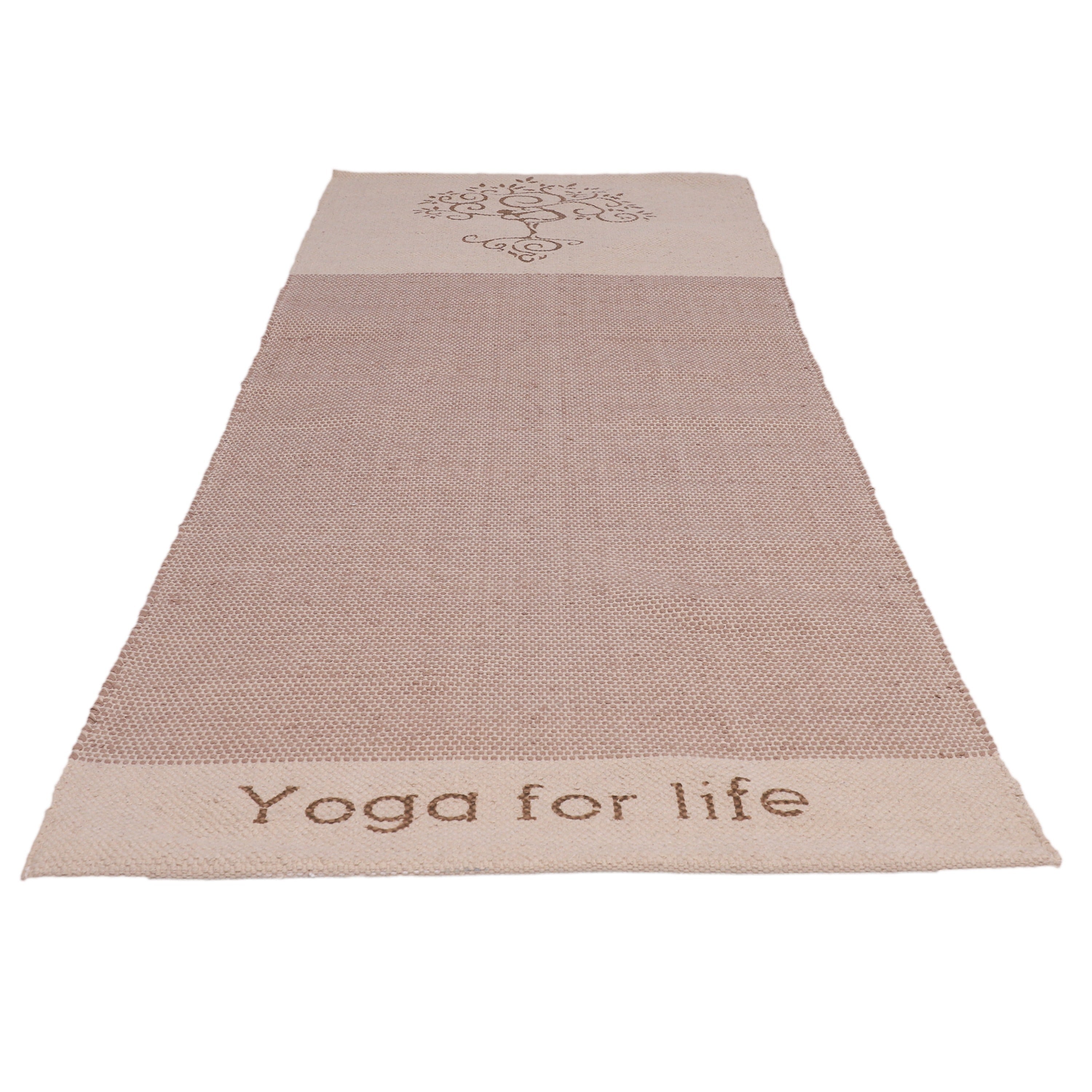 Arka Premium Yoga For Life Cotton Yoga Mat