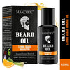Mancode Beard & Hair Growth Oil - 60ml |With Lemon Grass & Orange Natural Oils