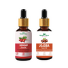 Nature Glow Rosehip + Jojoba Facial Oil Pack of 2 (30ml)