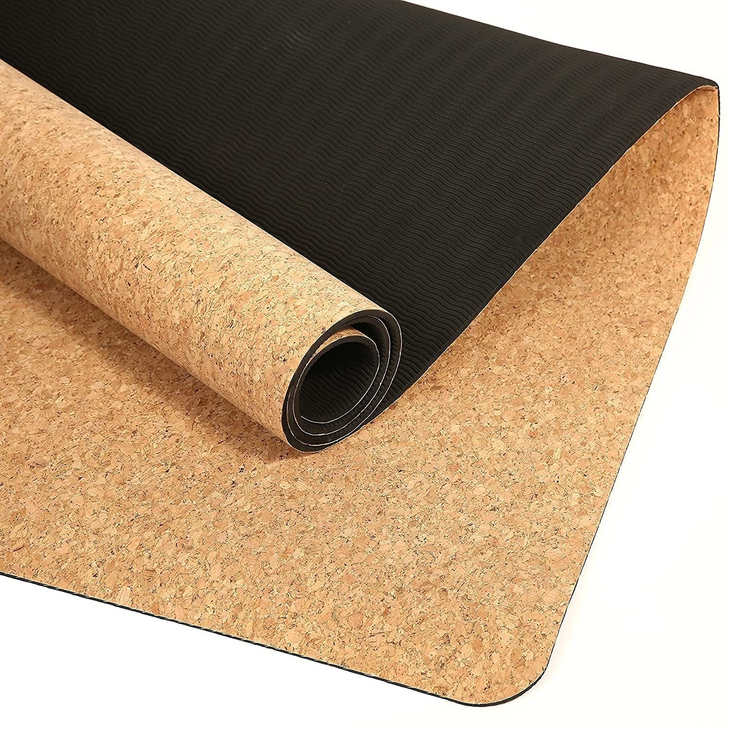 Separate Way Cork Yoga Mat With Strap Non Slip Eco Friendly
