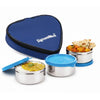 Signoraware Sleek Steel Lunch Box