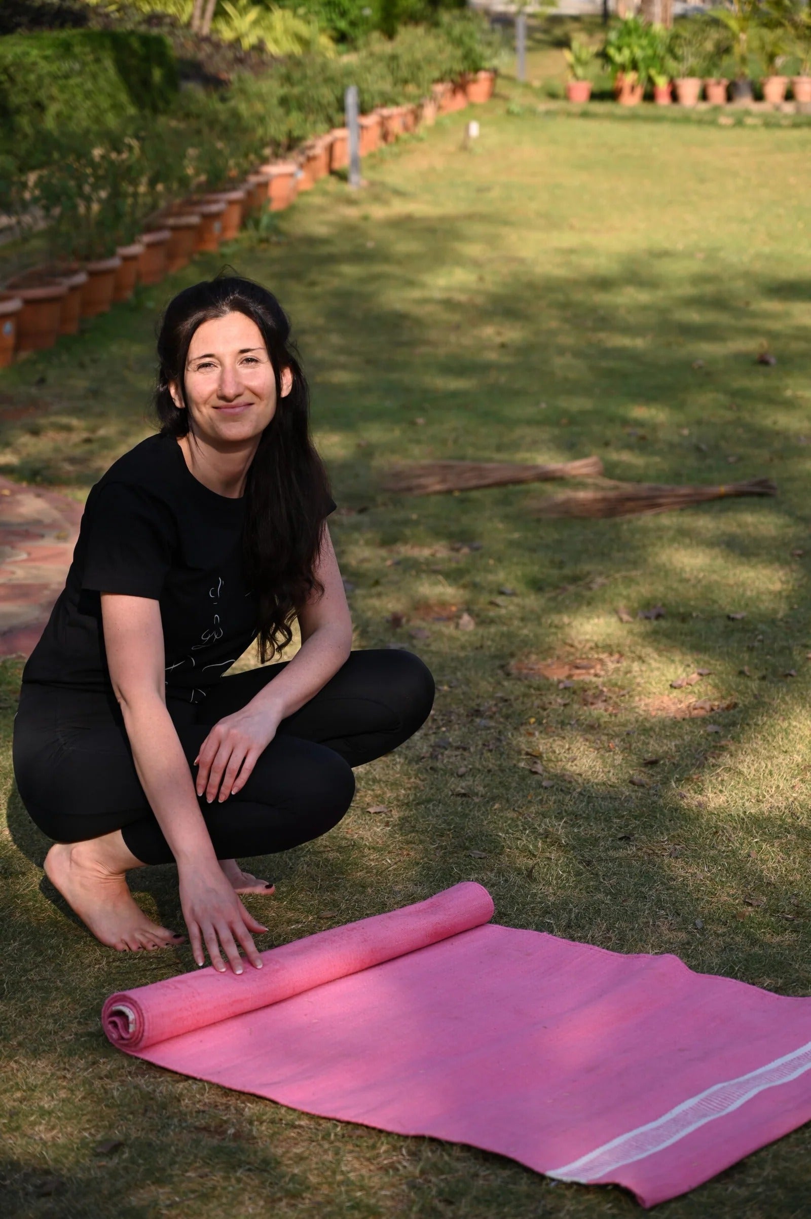 Madhurya Enchant Mat (Herbal dyed with Madder)