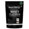 Nakpro Platinum Whey Protein Isolate | 82g Protein | Double Rich Chocolate - 1000 gms