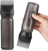 Bronson Professional Hair Oil Applicator Bottle for Hair Oiling Hair Dye Application with Comb Root