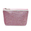 Bronson Professional Glitter Bling Mini Travel Size Makeup Pouch