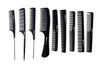 Bronson Professional 9 Pcs Combs Set for Hair Styling and Cutting
