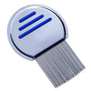 Bronson Professional Stainless Steel Lice Treatment Comb for Head Lice Lice Egg Removal