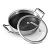 Bergner Hi-Tech Giro Tri-Ply Stainless Steel Kadai