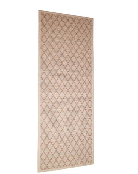Madhurya Diamond Pattern Sambu Grass Yoga Mat