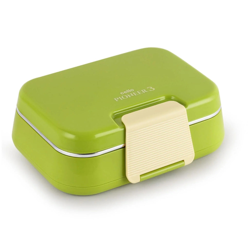 Cello Pioneer Stainless Steel Lunch Box Set - Swadesi