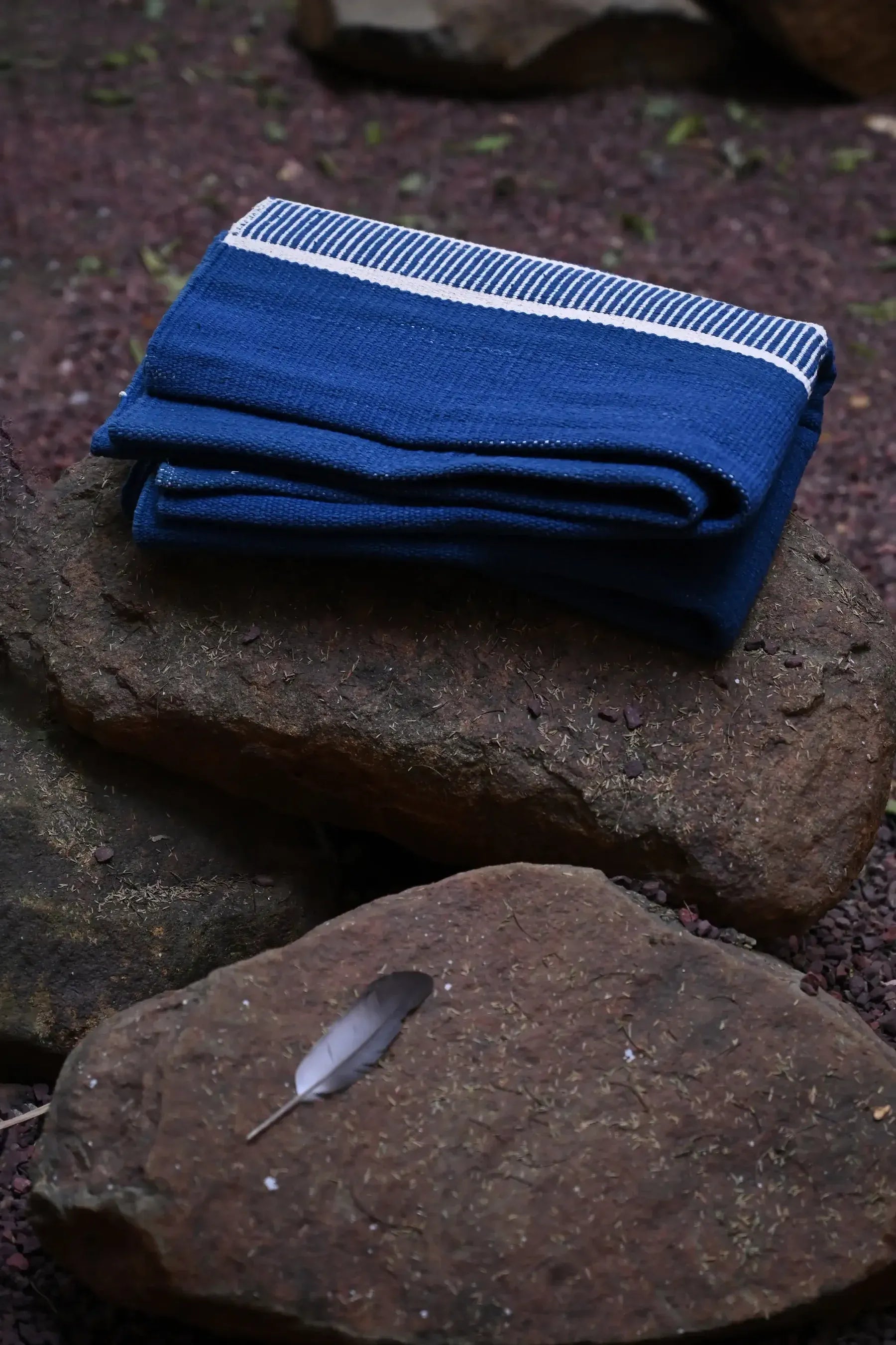 Madhurya Serenity Mat (Herbal dyed with Indigo)