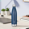 Borosil Bolt Vacuum Insulated Stainless Steel Bottle Electric Blue 500ml