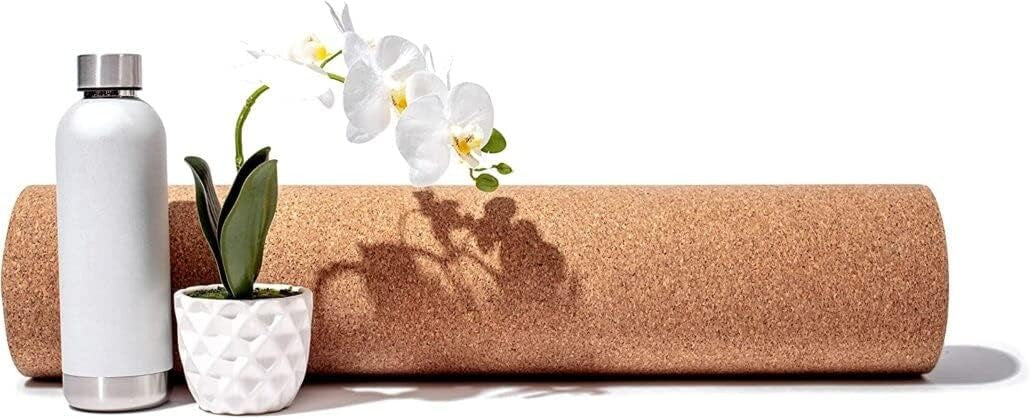 The Yogis Cork Yoga Mat for Men and Women (5mm)