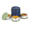 Signoraware Big Meal Steel Lunch Box 3 Containers