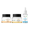 DERMA KR Niacinamide Vit C Cream + Ubtan Pack + Niacinamide Serum Pack of 3