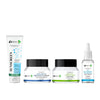 DERMA KR Hyaluronic Sunscreen + Cream + Pack + Niacinamide Serum Pack of 4