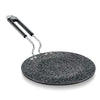 Prestige Durastone Hard Anodised 6 Layer Non Stick Concave Tawa (Black)