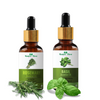 Nature Glow Rosemary + Basil Essential Oil Pack of 2 (30ml)