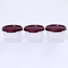 Signoraware Modular Round Container 200ml Set of 3